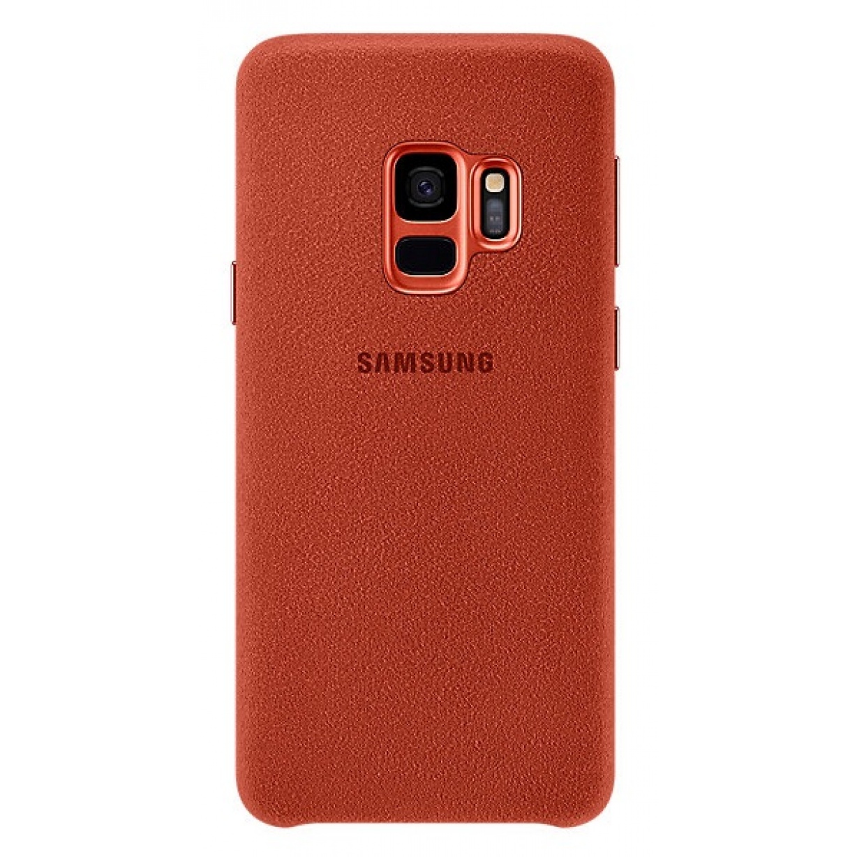 Nugarėlė G960 Samsung Galaxy S9 Alcantara Red